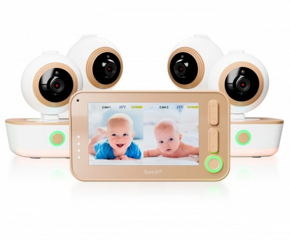Видеоняня Ramili Baby RV1300X4 Видеоняня Ramili Baby RV1300X4
