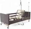 Кровать для лежачих больных с матрасом электрическая MED-MOS YG-1 (ЛДСП кор., 2В, 4 секции,Т/АТ, ДЛ)